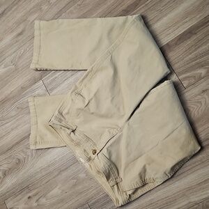 Old Navy Khaki Boot Cut High-Rise Trouser Dress Casual Pants Women's 14 Regular